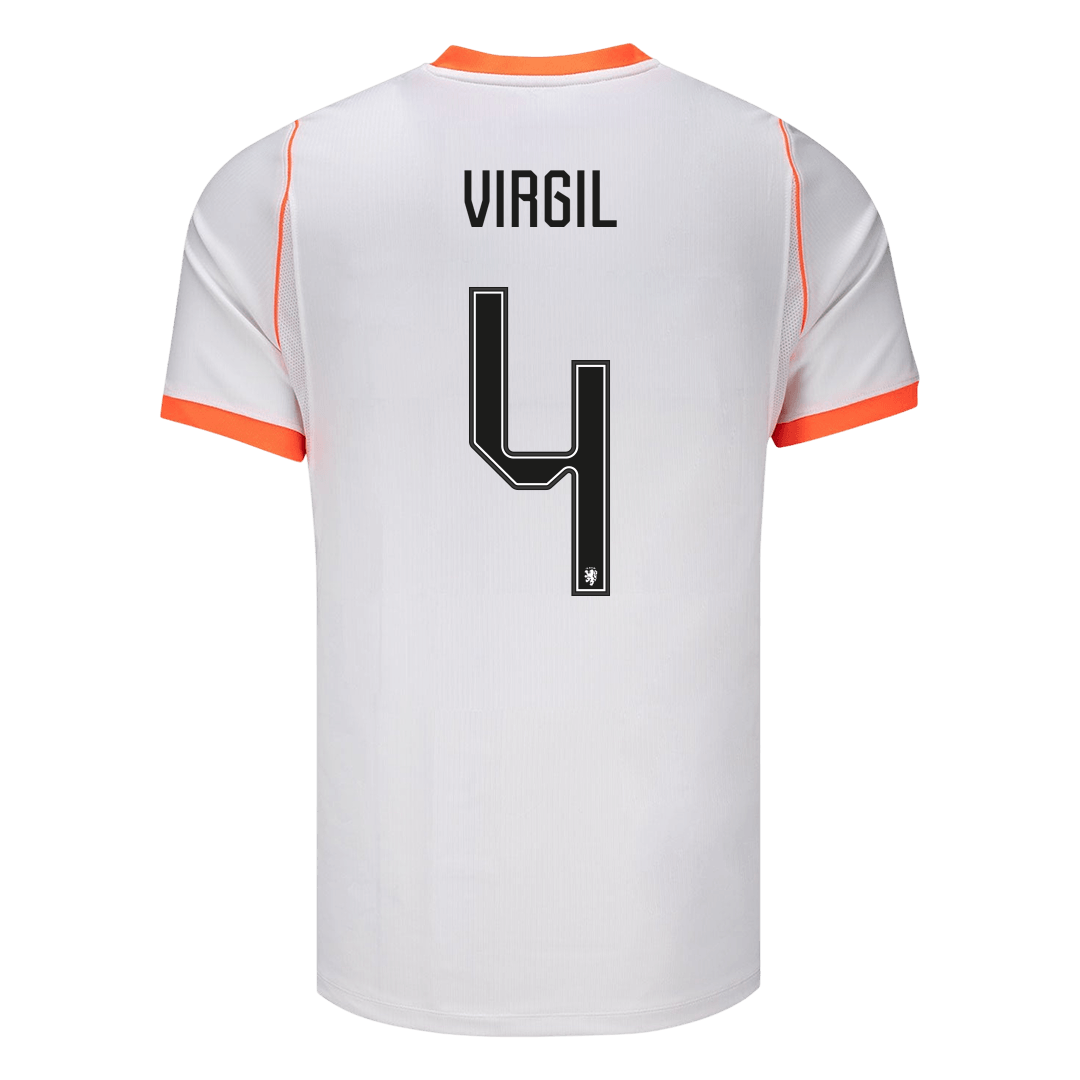 Netherlands World Cup Udebanetrøje 2026 VIRGIL #4