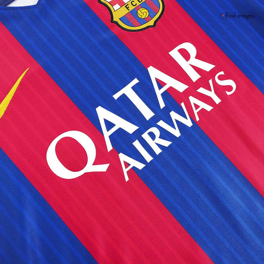 Barcelona Retro Hjemmebanetrøje 2016/17 MESSI #10