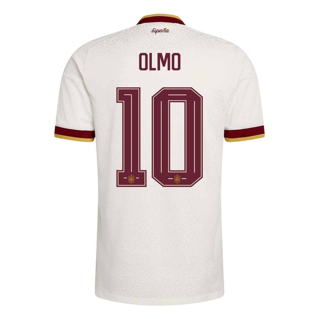 Spain World Cup Udebanebanetrøje Spillerversion 2026 OLMO #10