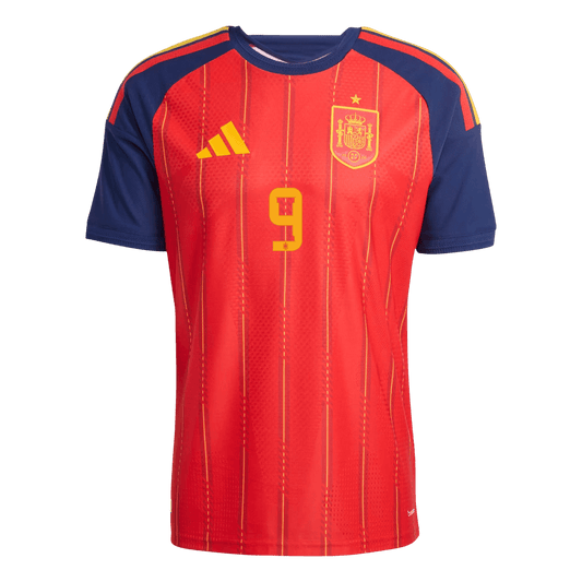 Spain World Cup Hjemmebanetrøje Spillerversion 2026 GAVI #9