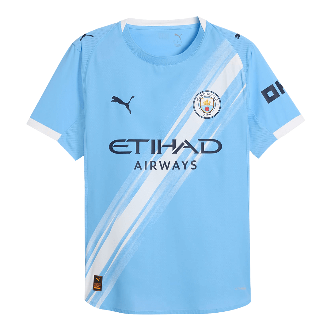 Manchester City Hjemmebanetrøje Spillerversion 2025/26 HAALAND #9