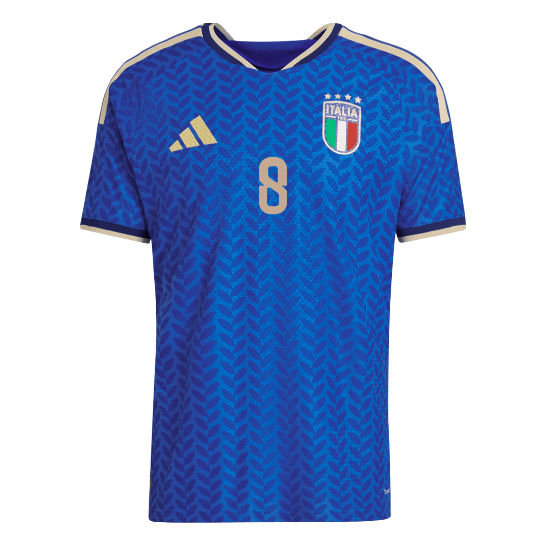 Italy World Cup Hjemmebanetrøje Spillerversion 2026 TONALI #8