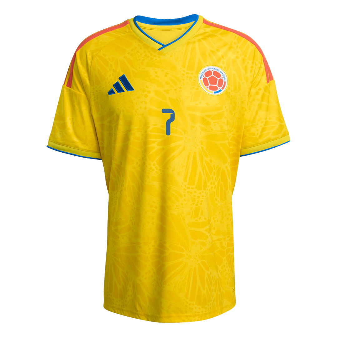 Colombia World Cup Hjemmetrøje 2026 LUIS DíAZ #7