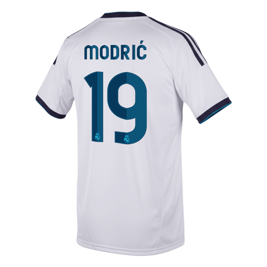 Real Madrid Retro Hjemmebanetrøje 2012/13 MODRIĆ #19