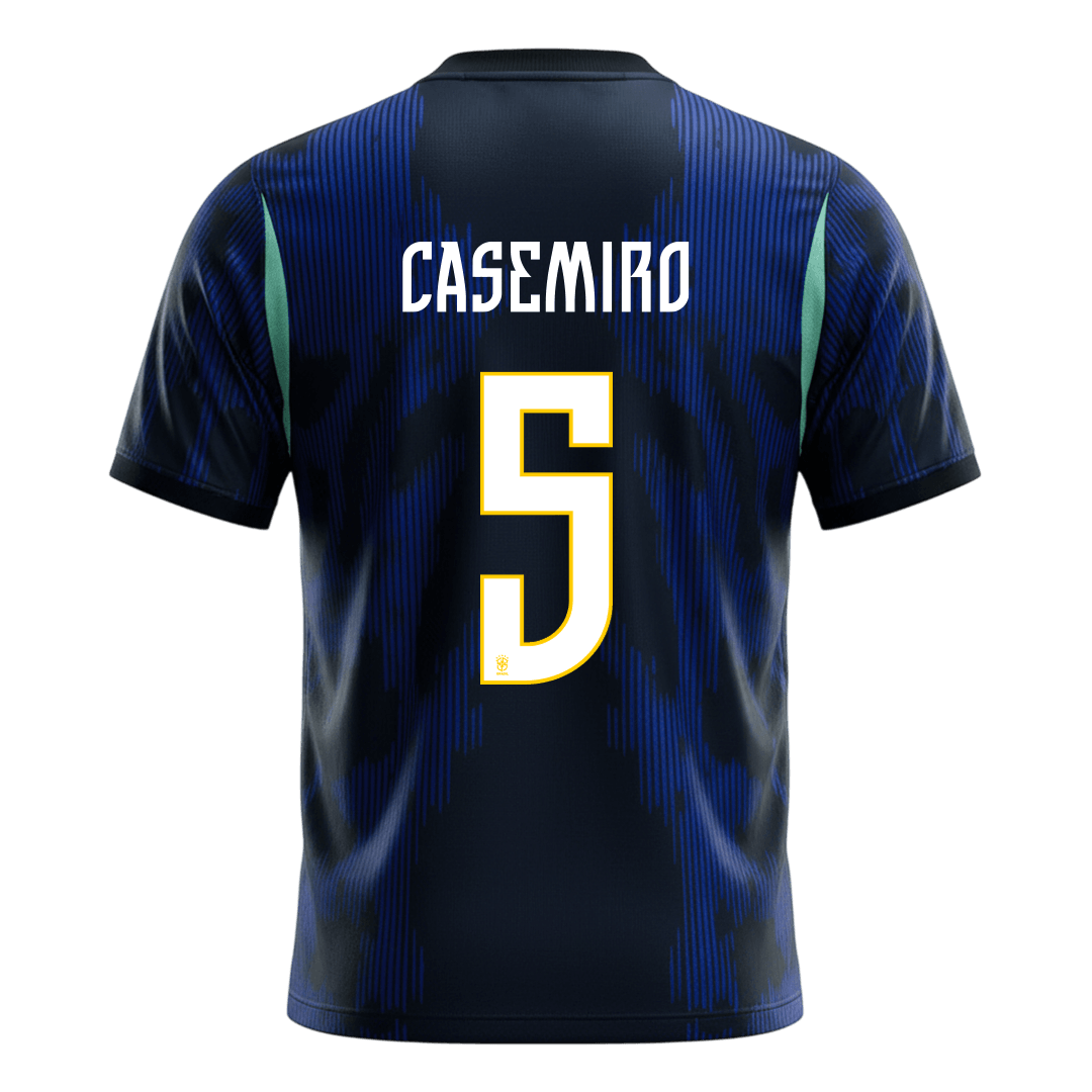 Brazil World Cup Udebanetrøje 2026 CASEMIRO #5