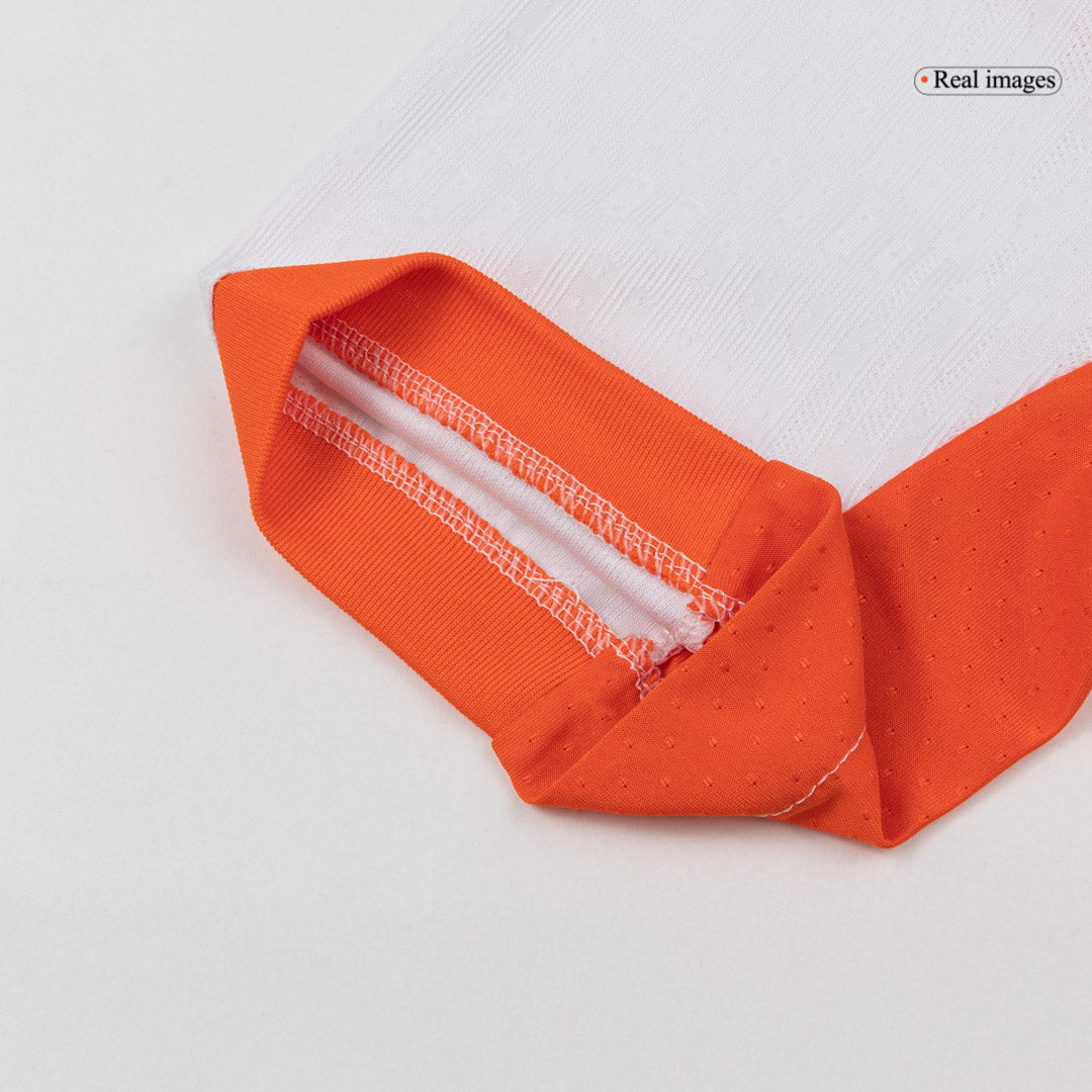 Netherlands World Cup Udebanebanetrøje Spillerversion 2026 VIRGIL #4