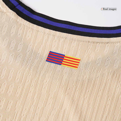 Barcelona Udebanebanetrøje Spillerversion 2025/26 LAMINE YAMAL #10