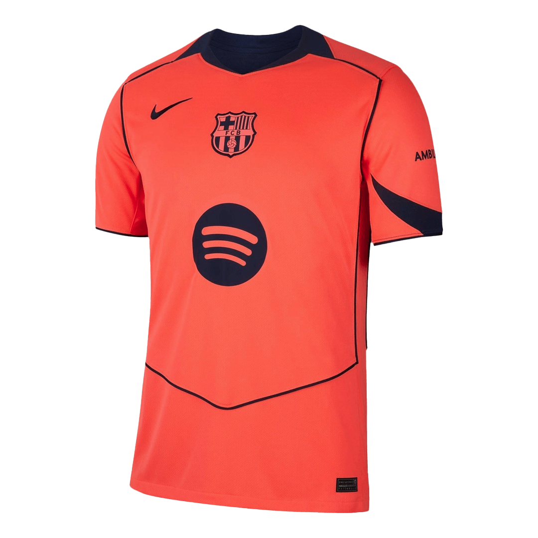 Barcelona Tredjetrøje 2025/26 UCL F.DE JONG #21