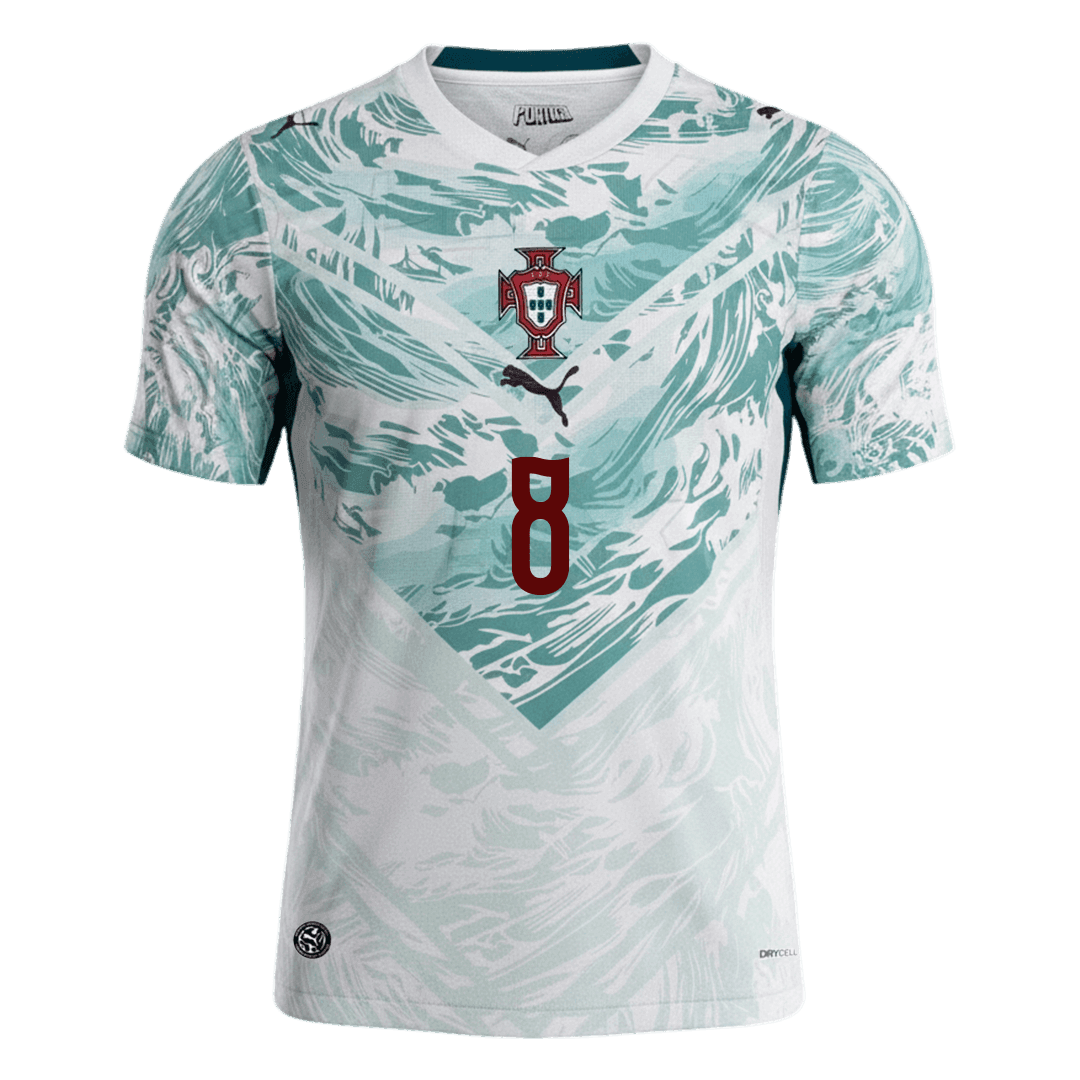 Portugal World Cup Udebanetrøje 2026 B.FERNANDES #8