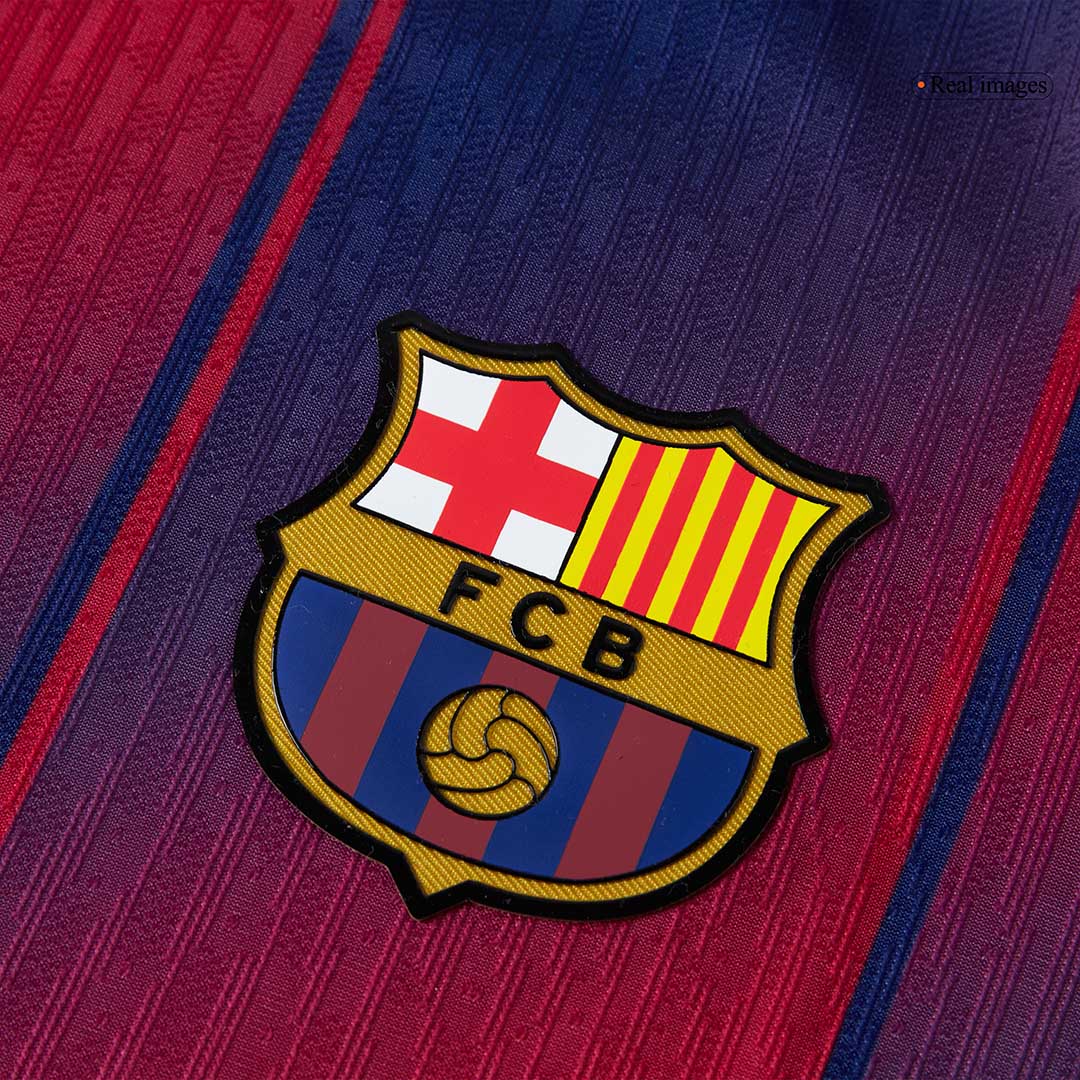 Barcelona Hjemmebanetrøje Spillerversion 2025/26 UCL F.DE JONG #21