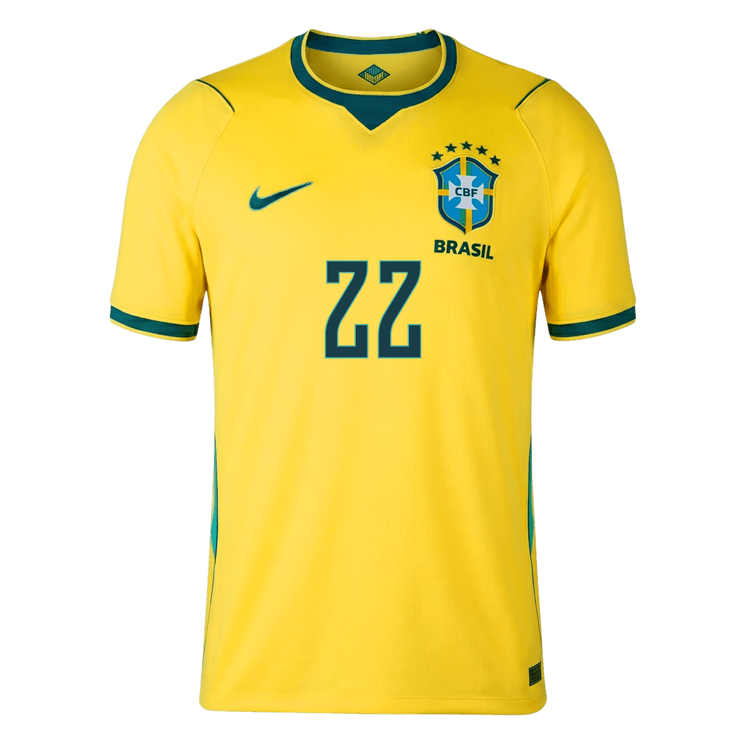 Brazil World Cup Hjemmetrøje 2026 JOÃO PEDRO #22