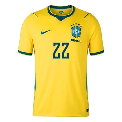 Brazil World Cup Hjemmetrøje 2026 JOÃO PEDRO #22