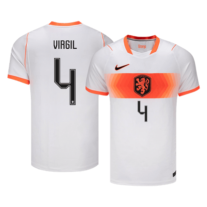 Netherlands World Cup Udebanetrøje 2026 VIRGIL #4