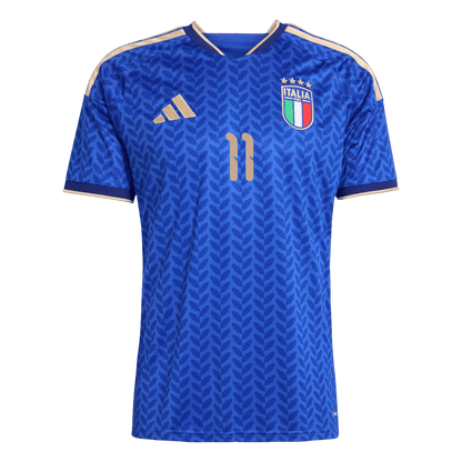 Italy World Cup Hjemmetrøje 2026 RASPADORI #11 [PREMIUM]