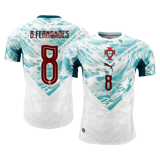 Portugal World Cup Udebanebanetrøje Spillerversion 2026 B.FERNANDES #8