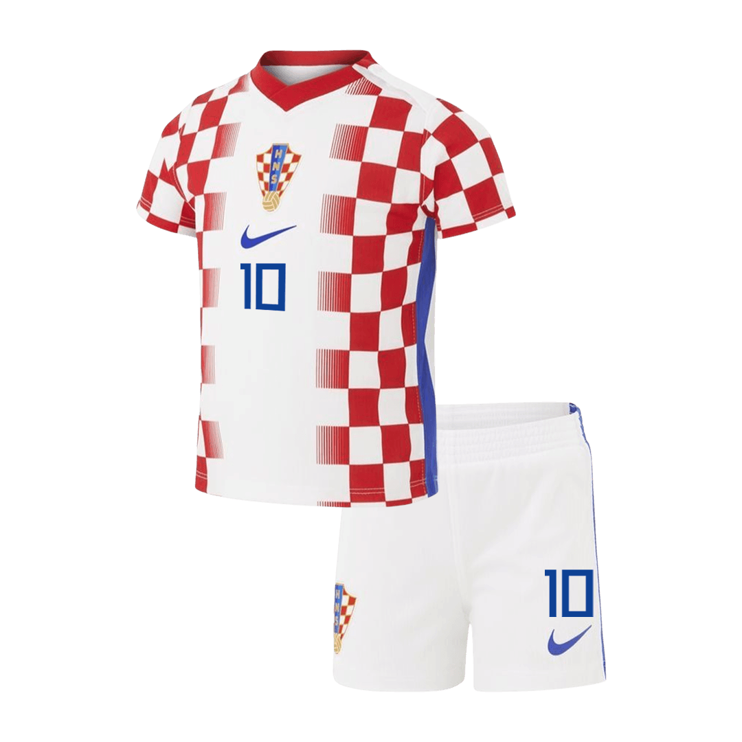 Croatia World Cup Hjemmesæt Børn 2026 MODRIĆ #10