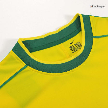 Brazil World Cup Retro Hjemmebanetrøje 1998 RONALDO #9