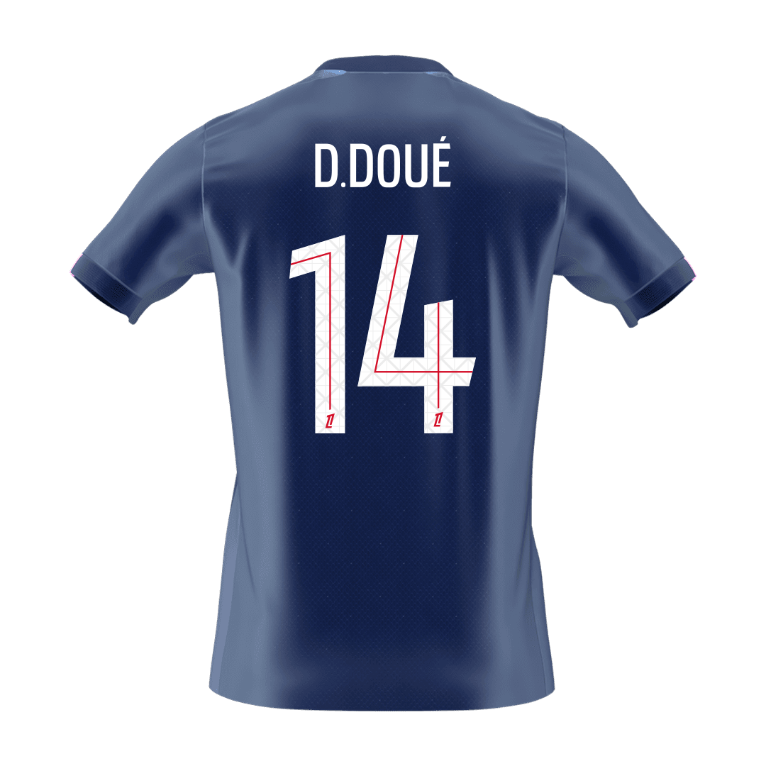 PSG Hjemmetrøje 2025/26 D.DOUÉ #14 [PREMIUM]