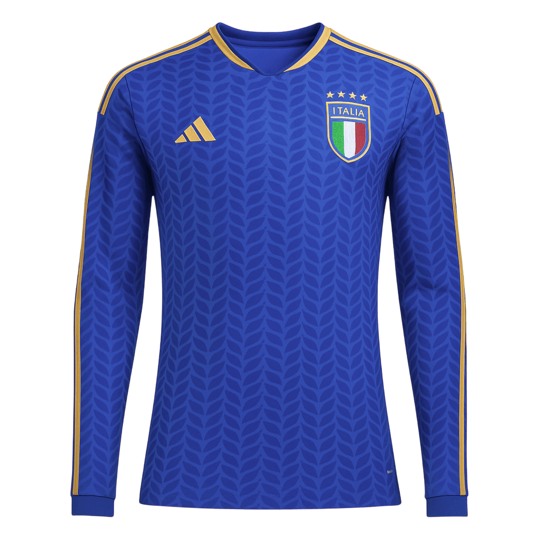 Italy World Cup Langærmet Hjemmebanetrøje 2026