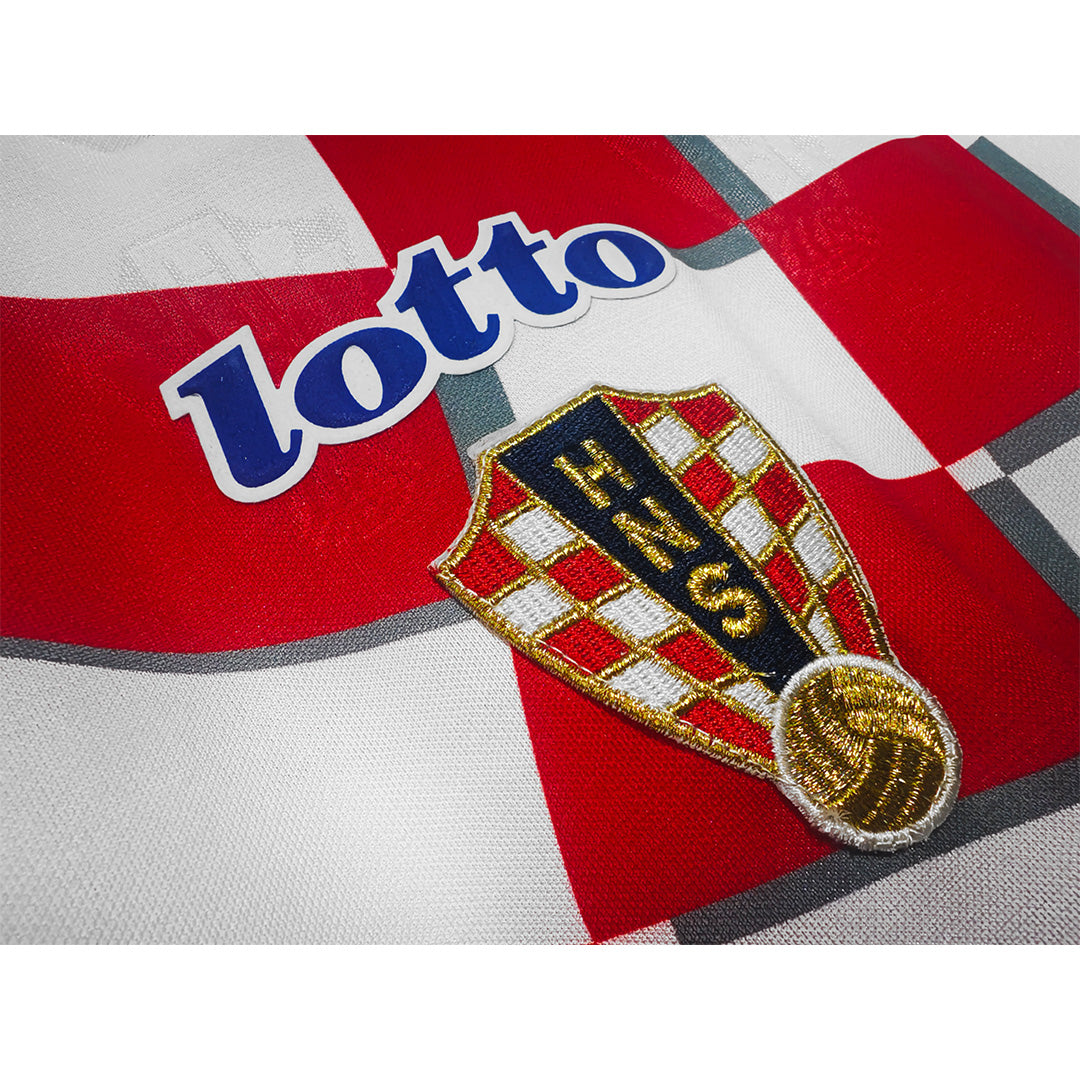 Croatia World Cup Retro Hjemmebanetrøje 1998