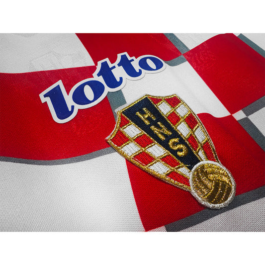Croatia World Cup Retro Hjemmebanetrøje 1998