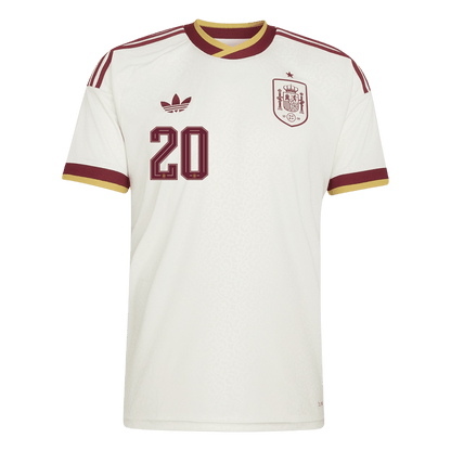 Spain World Cup Udebanetrøje 2026 PEDRI #20