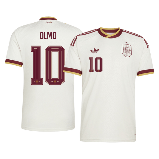 Spain World Cup Udebanetrøje 2026 OLMO #10