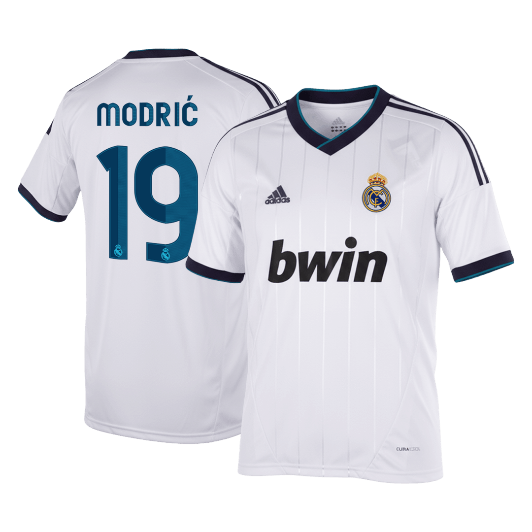 Real Madrid Retro Hjemmebanetrøje 2012/13 MODRIĆ #19
