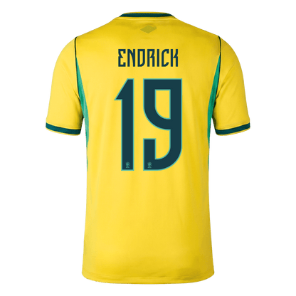 Brazil World Cup Hjemmetrøje 2026 ENDRICK #19