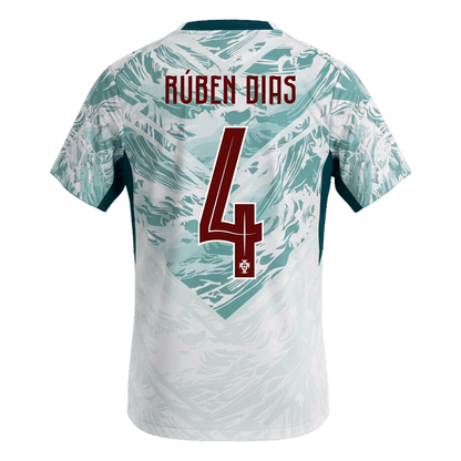 Portugal World Cup Udebanetrøje 2026 RÚBEN DIAS #4