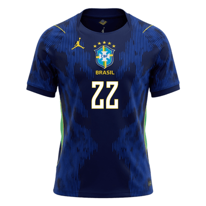 Brazil World Cup Udebanetrøje 2026 JOÃO PEDRO #22