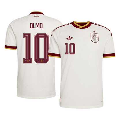 Spain World Cup Udebanebanetrøje Spillerversion 2026 OLMO #10