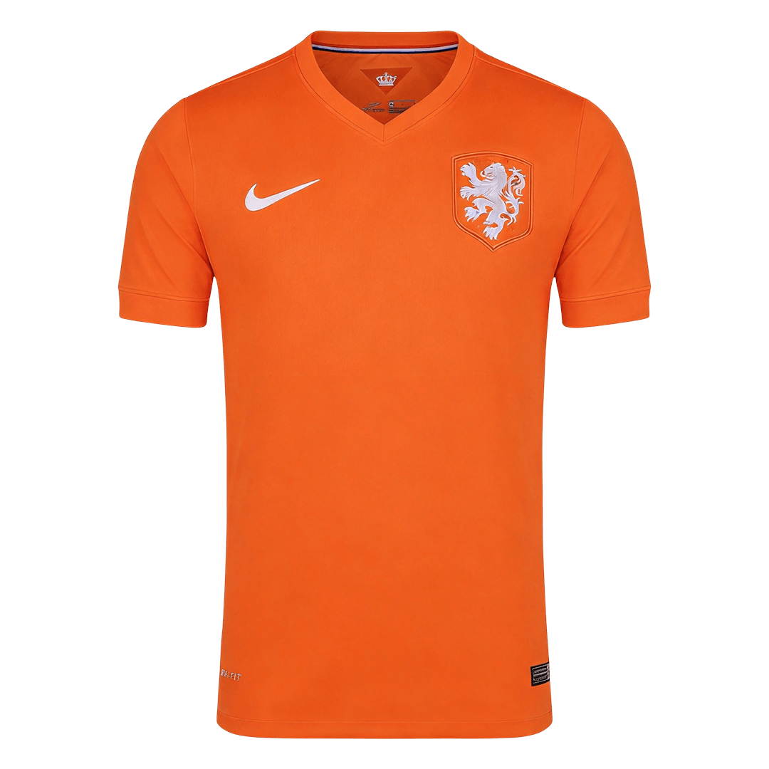 Netherlands World Cup Retro Hjemmebanetrøje 2014