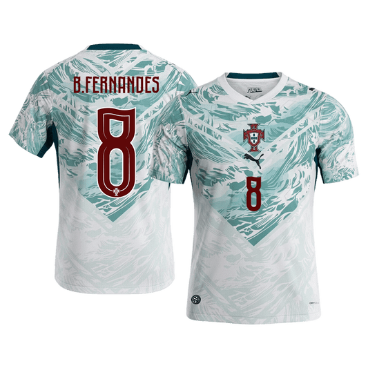 Portugal World Cup Udebanetrøje 2026 B.FERNANDES #8