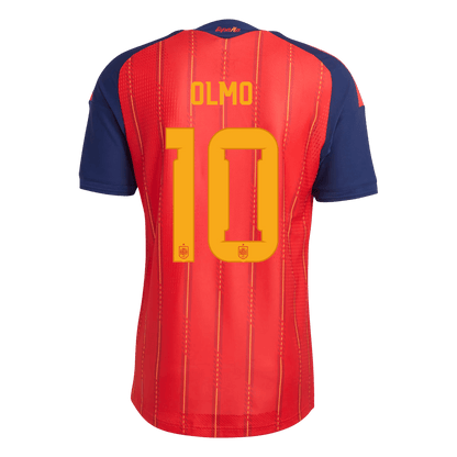 Spain World Cup Hjemmebanetrøje Spillerversion 2026 OLMO #10