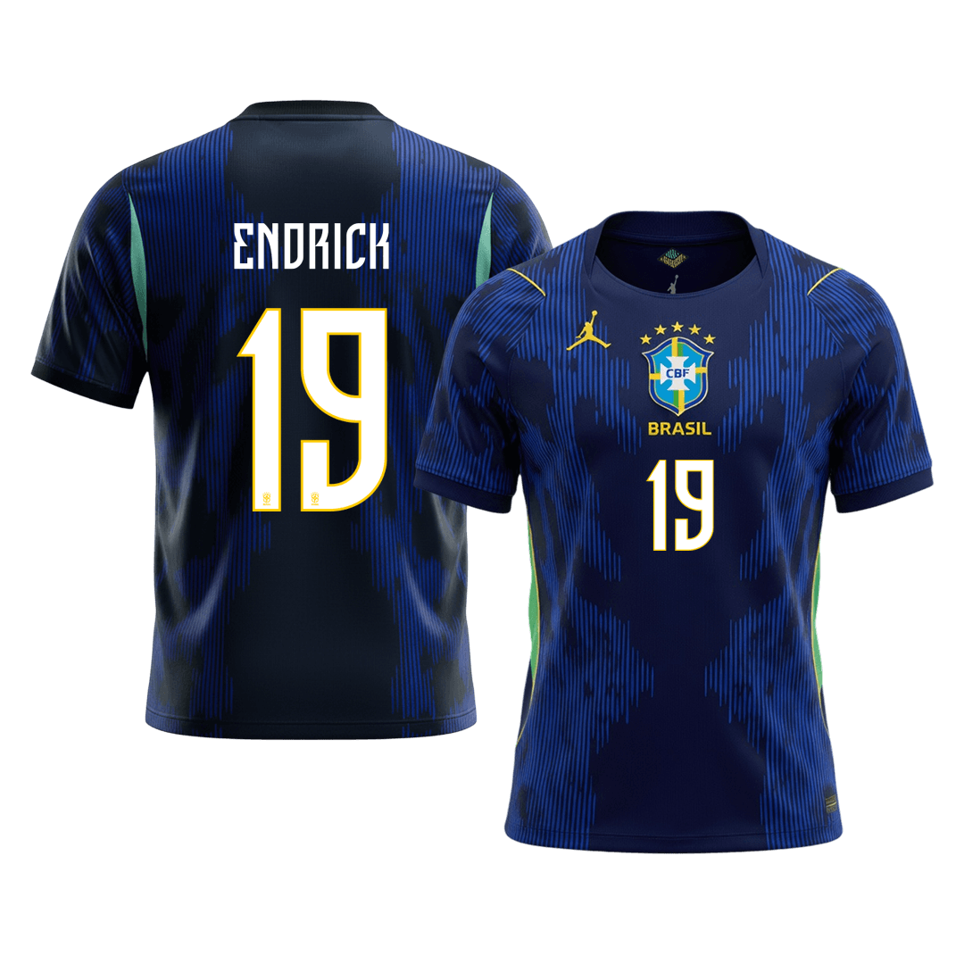 Brazil World Cup Udebanetrøje 2026 ENDRICK #19