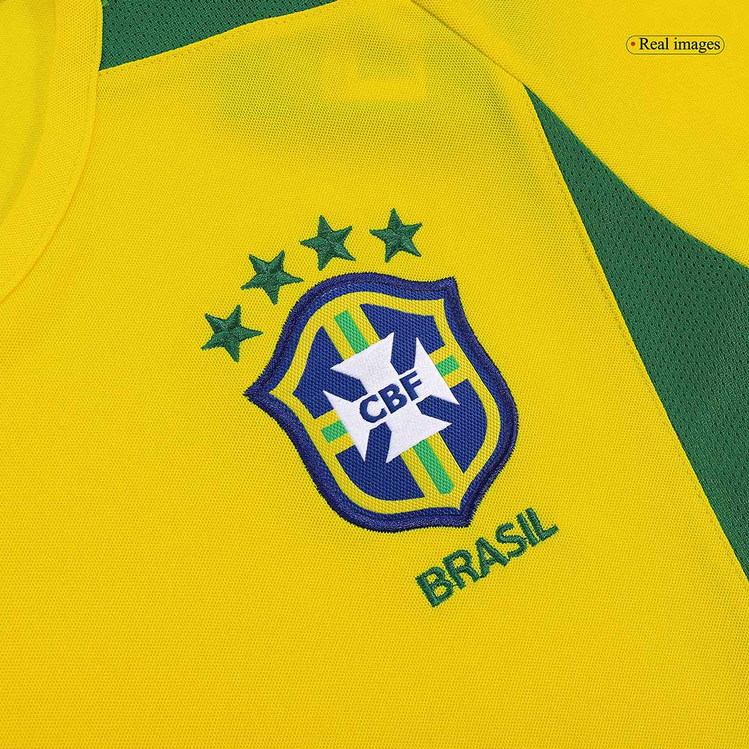 Brazil Retro Hjemmebanetrøje 2002/03