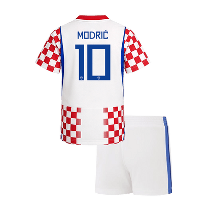 Croatia World Cup Hjemmesæt Børn 2026 MODRIĆ #10