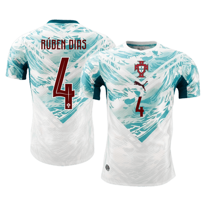 Portugal World Cup Udebanebanetrøje Spillerversion 2026 RÚBEN DIAS #4