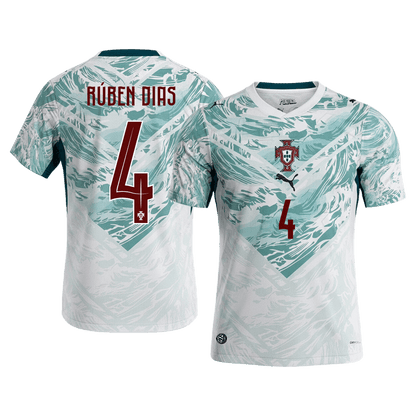 Portugal World Cup Udebanetrøje 2026 RÚBEN DIAS #4