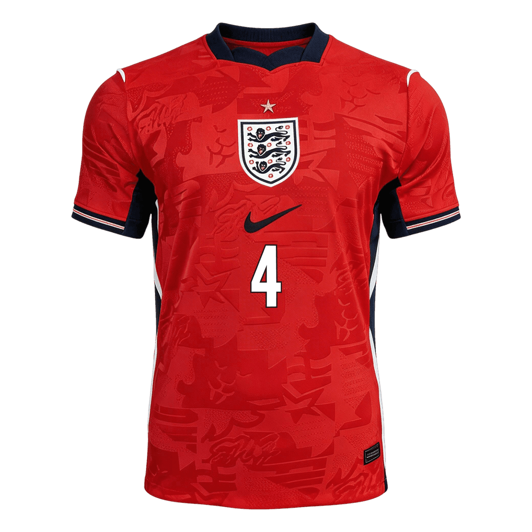 England World Cup Udebanebanetrøje Spillerversion 2026 RICE #4