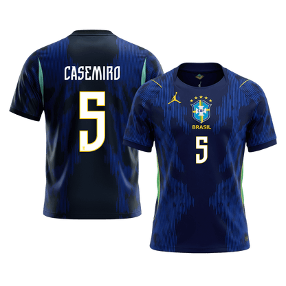 Brazil World Cup Udebanetrøje 2026 CASEMIRO #5