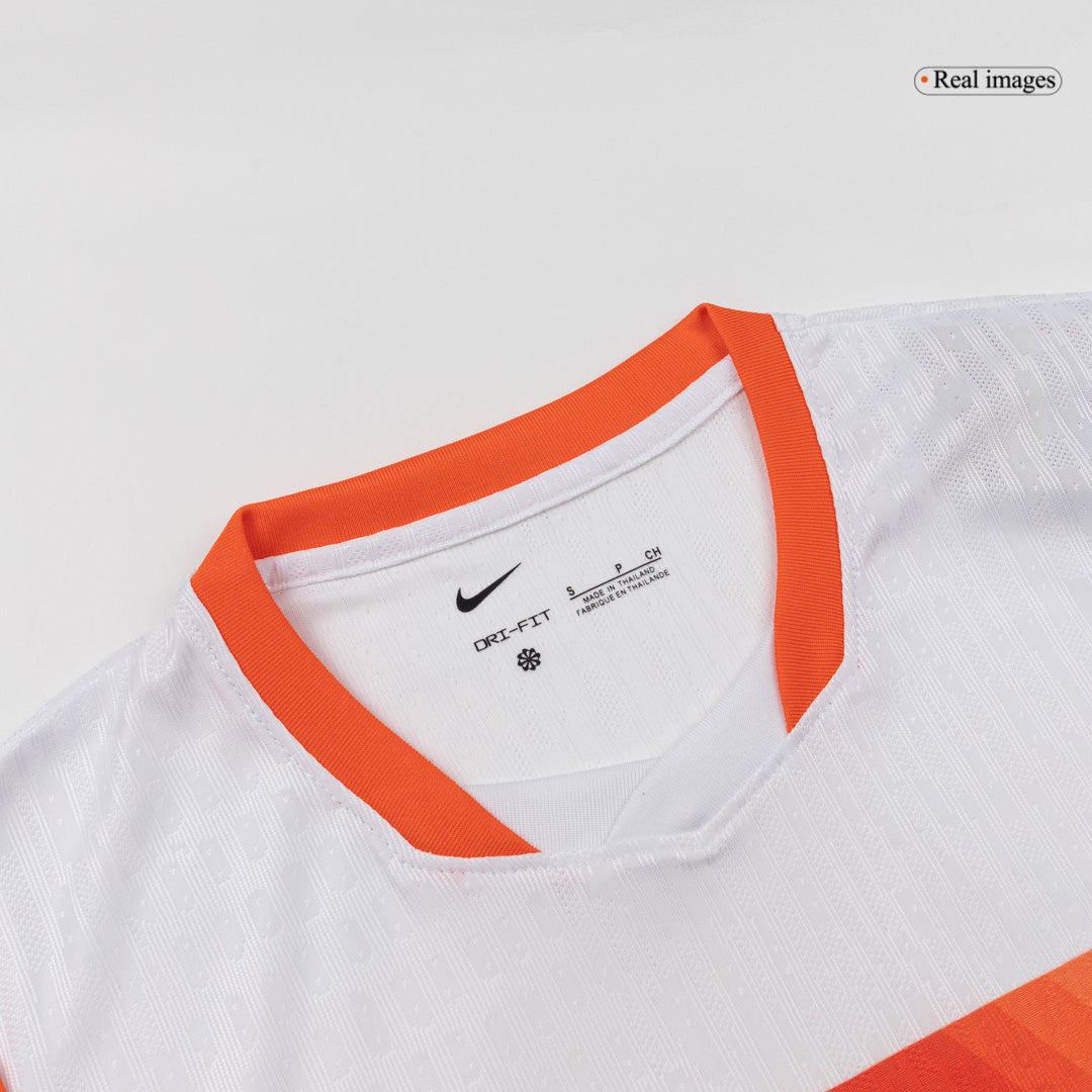 Netherlands World Cup Udebanebanetrøje Spillerversion 2026 VIRGIL #4