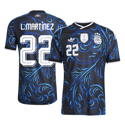 Argentina World Cup Udebanebanetrøje Spillerversion 2026 L. MARTÍNEZ #22