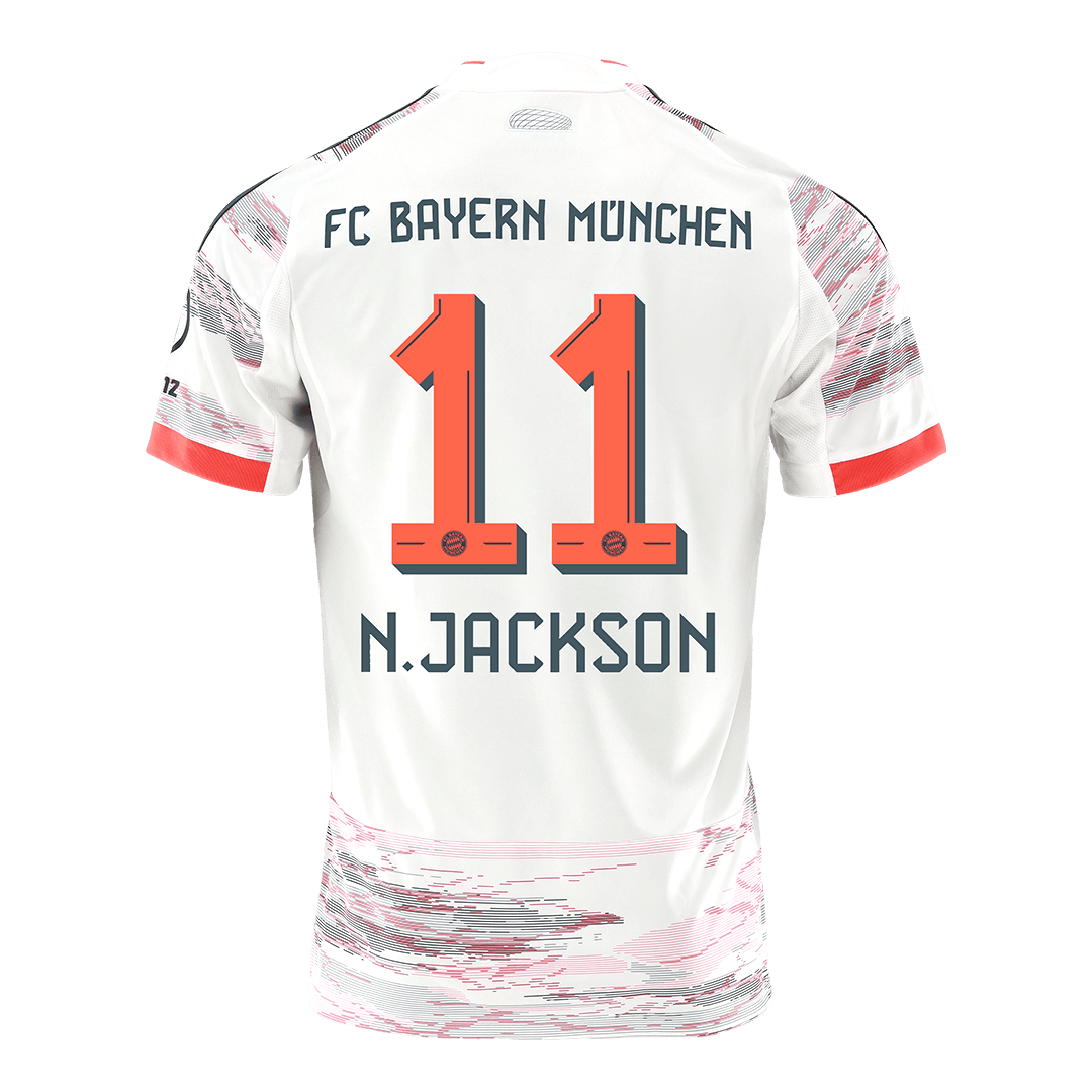 Bayern Munich Udebanetrøje 2025/26 N.JACKSON #11