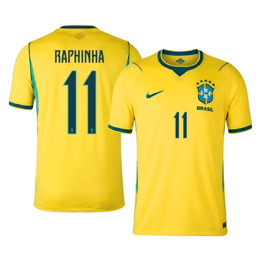 Brazil World Cup Hjemmetrøje 2026 RAPHINHA #11