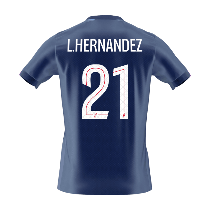 PSG Hjemmetrøje 2025/26 L.HERNANDEZ #21 [PREMIUM]