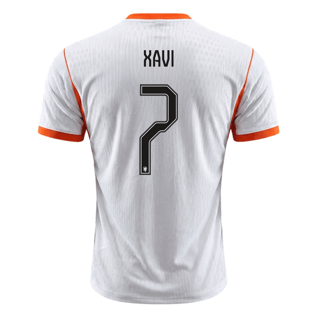 Netherlands World Cup Udebanebanetrøje Spillerversion 2026 XAVI #7