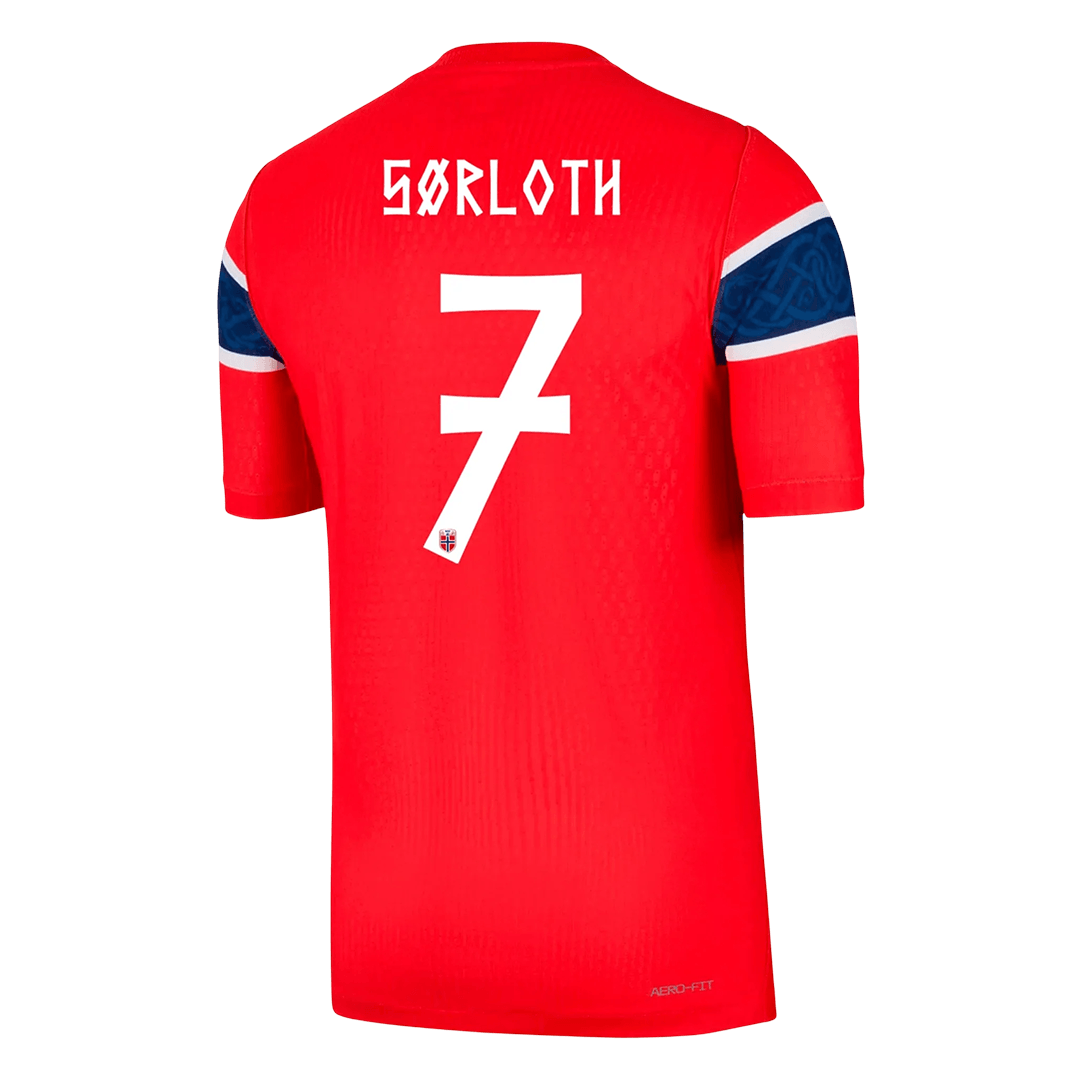 Norway World Cup Hjemmebanetrøje Spillerversion 2026 SØRLOTH #7