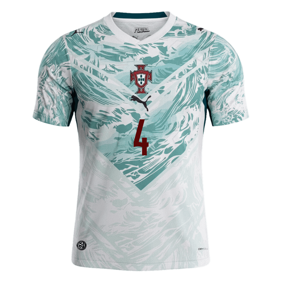 Portugal World Cup Udebanetrøje 2026 RÚBEN DIAS #4